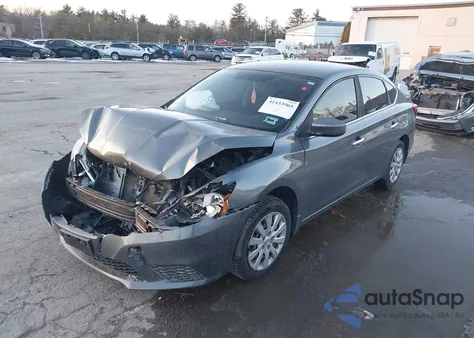 2016 Nissan Sentra Sv из США, поврежденный, VIN 3N1AB7AP3GL660732